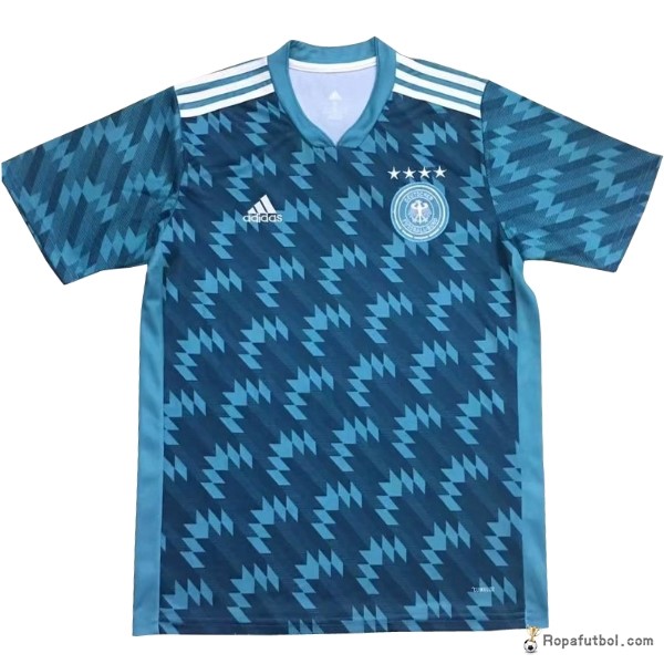 Camiseta Alemania Replica Segunda Ropa 2018 Azul